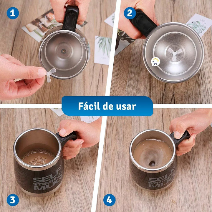 ¡Vaso Mug Mezclador Eléctrico: La Fusión Perfecta!